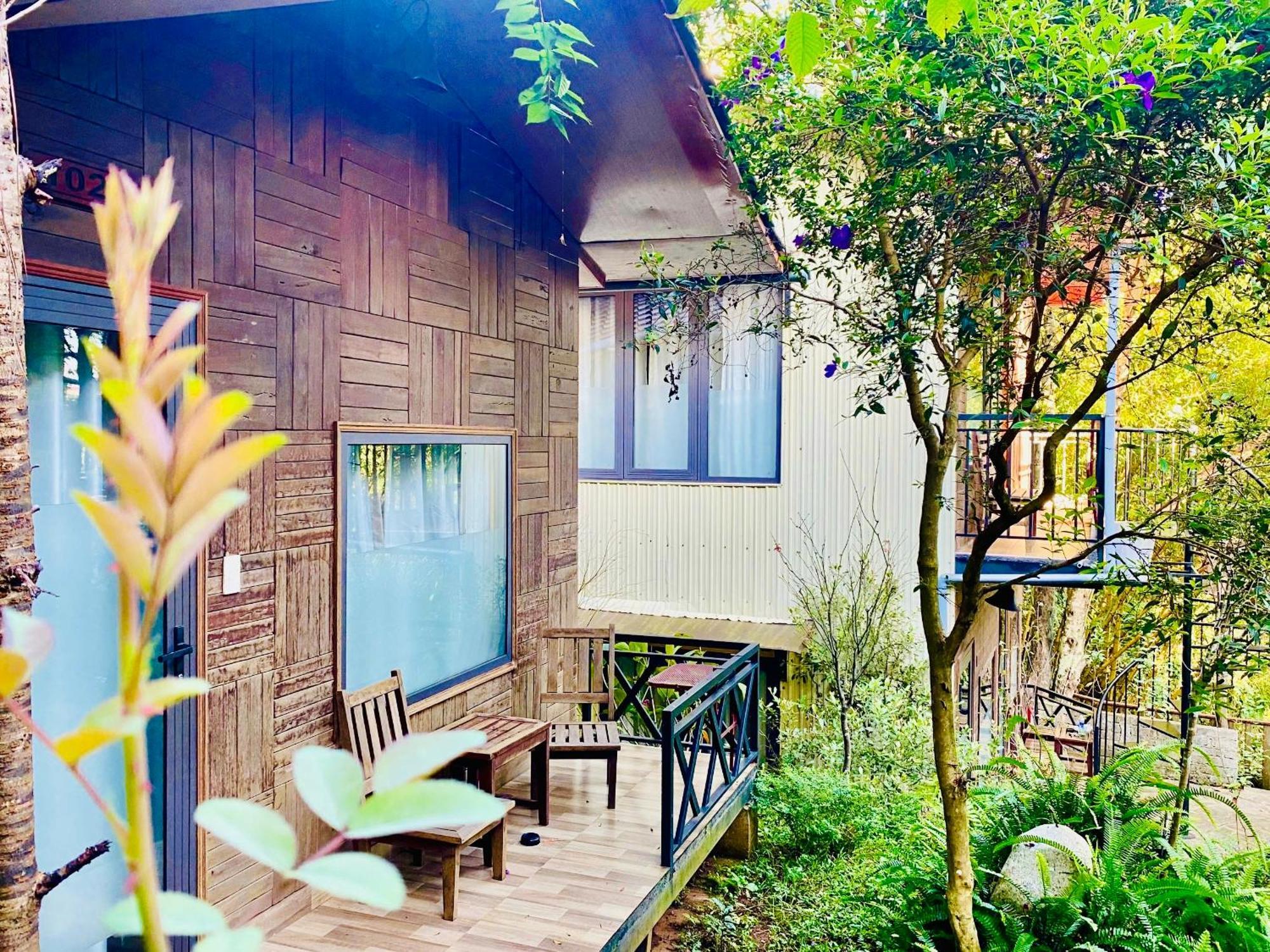 Bazan Home - Hotel & Bungalow Pleiku Bagian luar foto